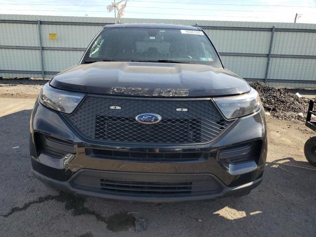 1FM5K8AB4MGB64584 - 2021 FORD EXPLORER POLICE INTERCEPTOR BLACK photo 5