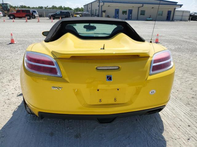 1G8MB35B68Y108265 - 2008 SATURN SKY YELLOW photo 10