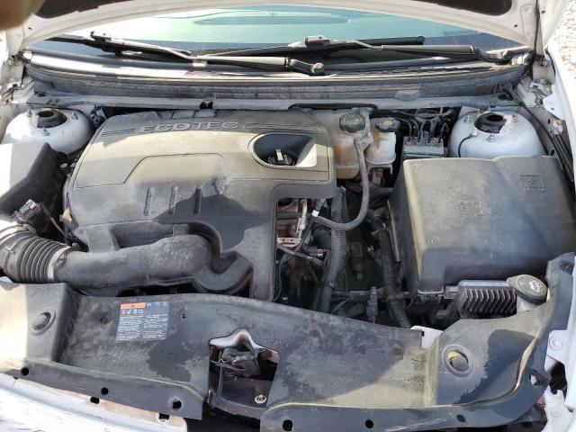 1G1ZC5EU3CF262192 - 2012 CHEVROLET MALIBU 1LT WHITE photo 11