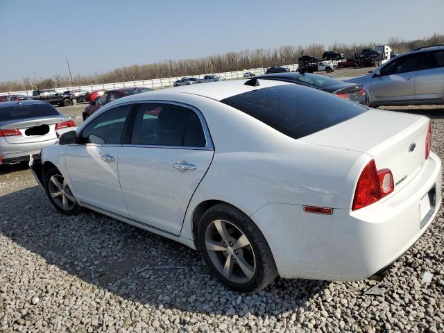 1G1ZC5EU3CF262192 - 2012 CHEVROLET MALIBU 1LT WHITE photo 2