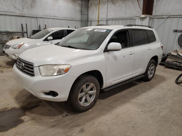 JTEDS41A192084921 - 2009 TOYOTA HIGHLANDER WHITE photo 1