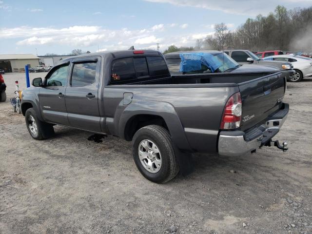 5TFKU4HN8CX002546 - 2012 TOYOTA TACOMA DOUBLE CAB PRERUNNER LONG BED GRAY photo 2