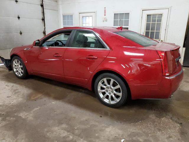 1G6DH577890116475 - 2009 CADILLAC CTS RED photo 2