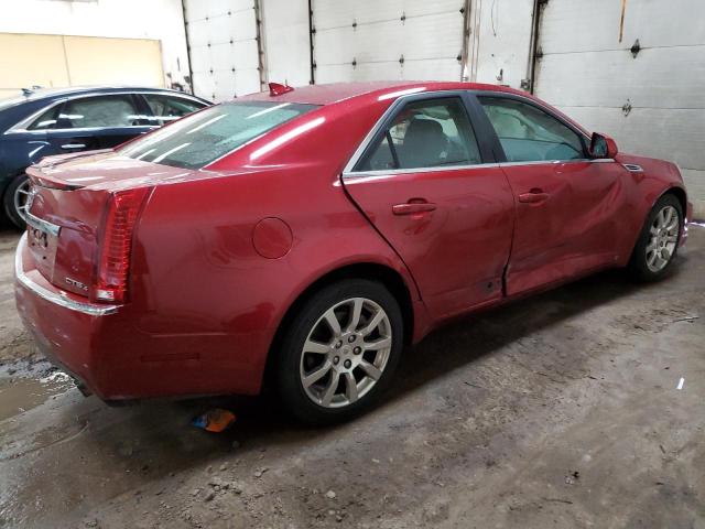 1G6DH577890116475 - 2009 CADILLAC CTS RED photo 3