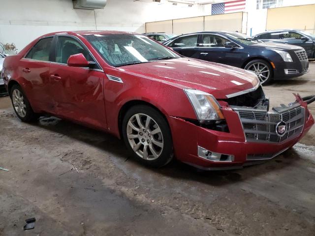 1G6DH577890116475 - 2009 CADILLAC CTS RED photo 4