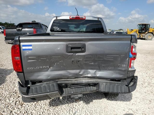 1GCGSCEN6M1151729 - 2021 CHEVROLET COLORADO LT GRAY photo 6