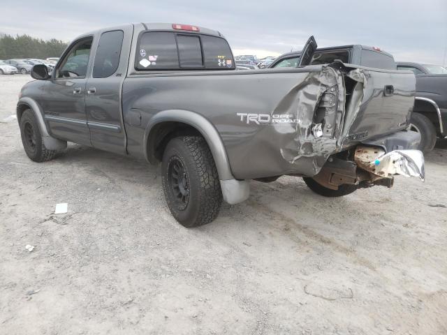 5TBRT34135S467994 - 2005 TOYOTA TUNDRA ACCESS CAB SR5 GRAY photo 2