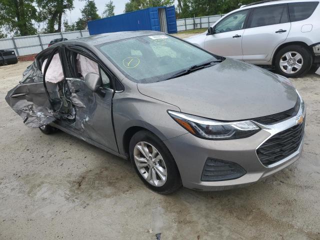 1G1BE5SM3K7112138 - 2019 CHEVROLET CRUZE LT GRAY photo 4