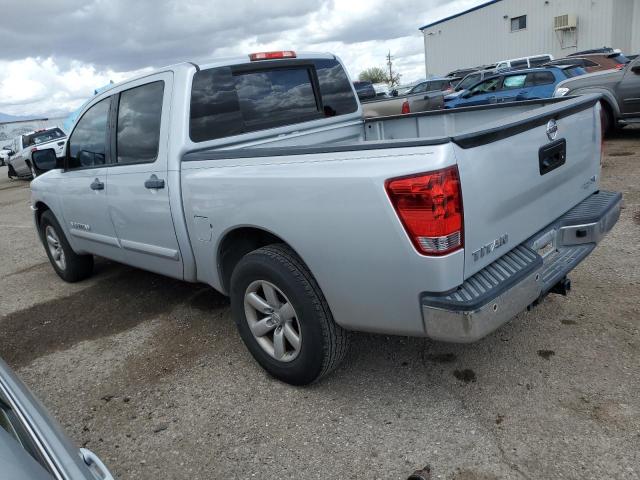 1N6AA0ED9DN311929 - 2013 NISSAN TITAN S SILVER photo 2