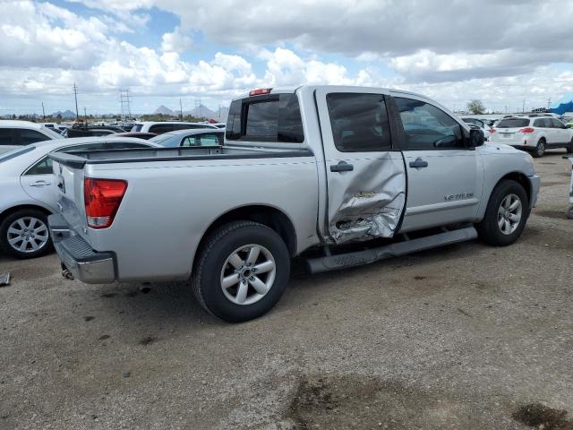 1N6AA0ED9DN311929 - 2013 NISSAN TITAN S SILVER photo 3