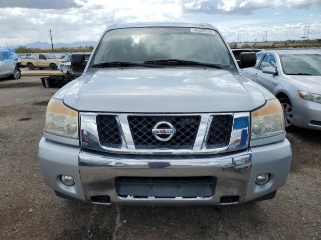 1N6AA0ED9DN311929 - 2013 NISSAN TITAN S SILVER photo 5