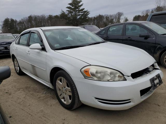 2G1WG5E38D1221922 - 2013 CHEVROLET IMPALA LT WHITE photo 4