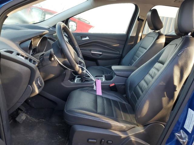 1FMCU0HD9JUC02026 - 2018 FORD ESCAPE SEL BLUE photo 7