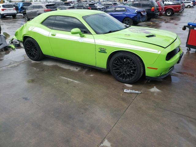 2C3CDZBT7FH759265 - 2015 DODGE CHALLENGER SXT PLUS GREEN photo 4