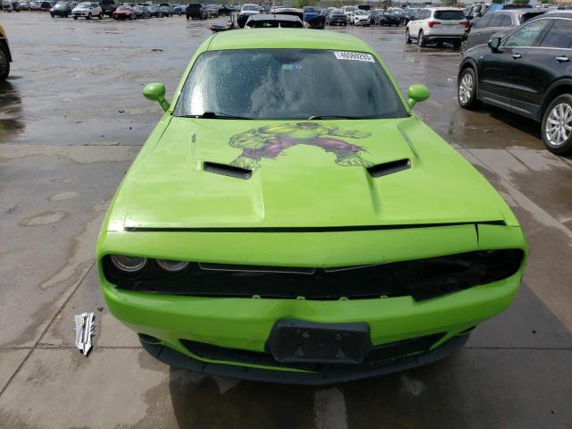 2C3CDZBT7FH759265 - 2015 DODGE CHALLENGER SXT PLUS GREEN photo 5