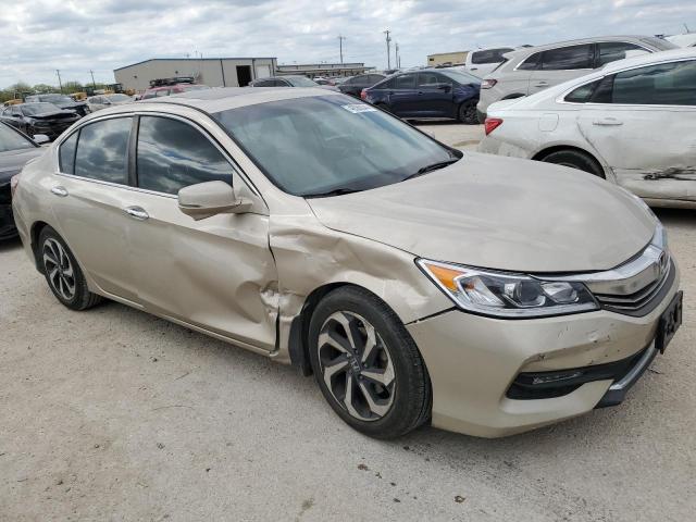 1HGCR2F78HA212655 - 2017 HONDA ACCORD EX GOLD photo 4