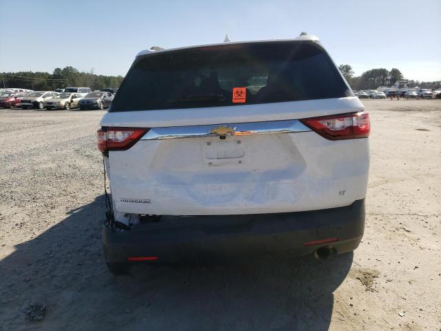 1GNERGKWXLJ170782 - 2020 CHEVROLET TRAVERSE LT WHITE photo 6