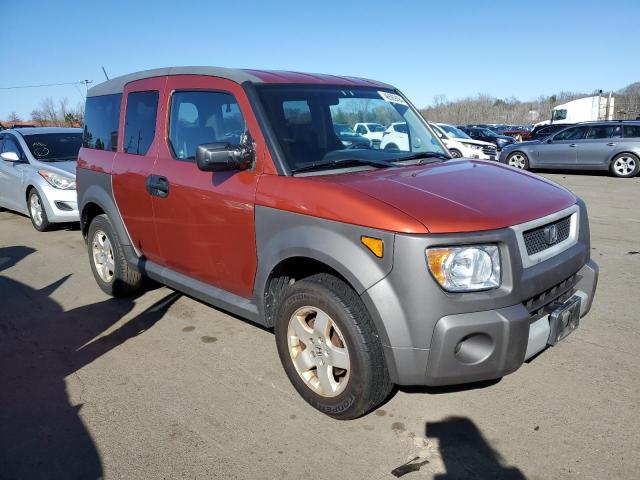 5J6YH27695L021494 - 2005 HONDA ELEMENT EX ORANGE photo 4