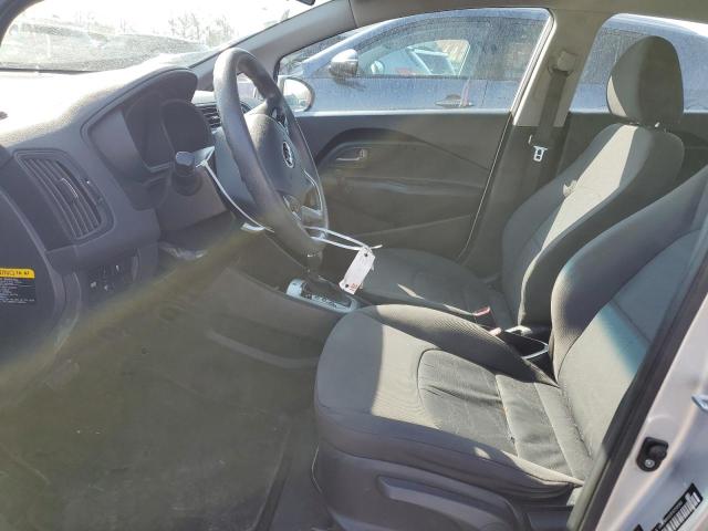 KNADM4A32E6359583 - 2014 KIA RIO LX SILVER photo 7