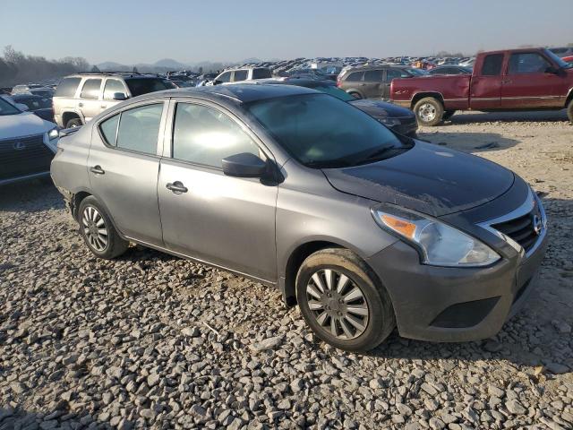 3N1CN7AP1HL818969 - 2017 NISSAN VERSA S GRAY photo 4