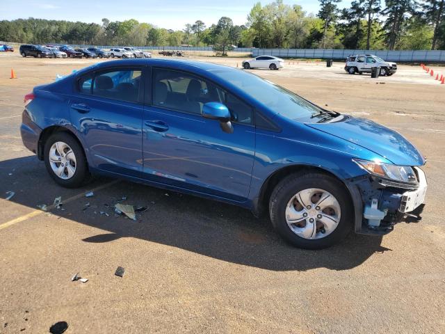 2HGFB2F52DH507357 - 2013 HONDA CIVIC LX BLUE photo 4