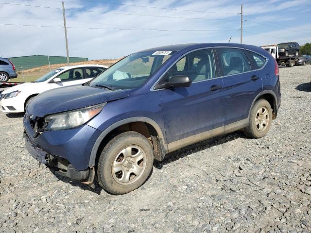 2HKRM4H37EH600252 - 2014 HONDA CR-V LX BLUE photo 1