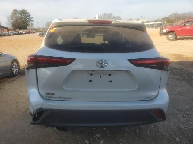 5TDGZRAH4NS557463 - 2022 TOYOTA HIGHLANDER XLE 白色 照片 6