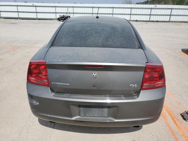 2B3KA53H58H200837 - 2008 DODGE CHARGER R/T GRAY photo 6