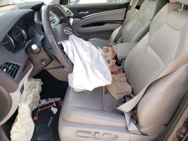 5FRYD3H45FB010340 - 2015 ACURA MDX TECHNOLOGY BLUE photo 7