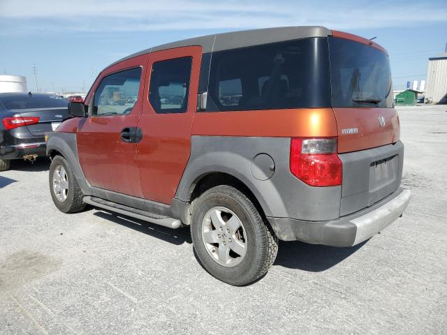 5J6YH28534L026064 - 2004 HONDA ELEMENT EX ORANGE photo 2