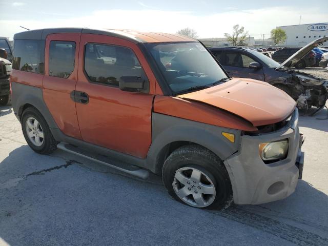 5J6YH28534L026064 - 2004 HONDA ELEMENT EX ORANGE photo 4