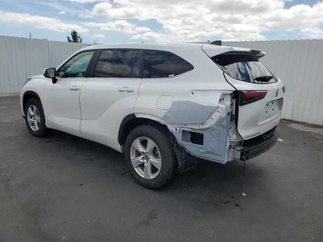 5TDKDRAH2PS034485 - 2023 TOYOTA HIGHLANDER L WHITE photo 2