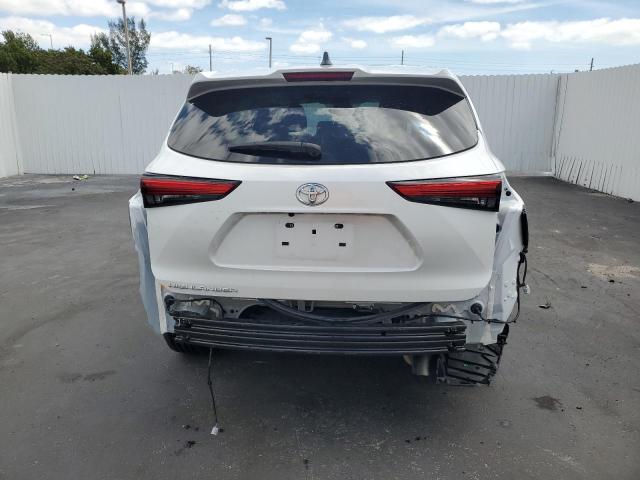 5TDKDRAH2PS034485 - 2023 TOYOTA HIGHLANDER L WHITE photo 6