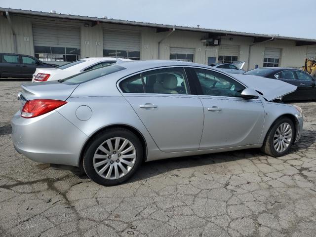 W04GS5EC5B1026643 - 2011 BUICK REGAL CXL SILVER photo 3