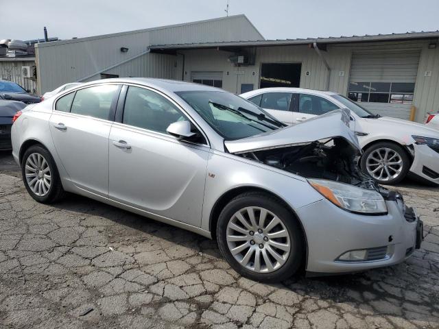 W04GS5EC5B1026643 - 2011 BUICK REGAL CXL SILVER photo 4