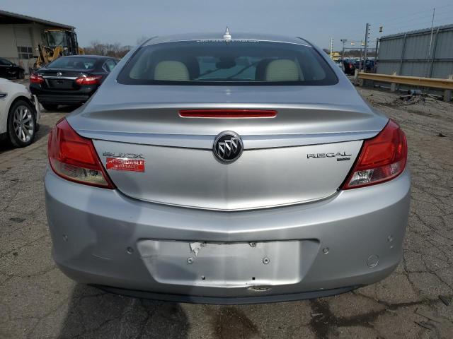 W04GS5EC5B1026643 - 2011 BUICK REGAL CXL SILVER photo 6