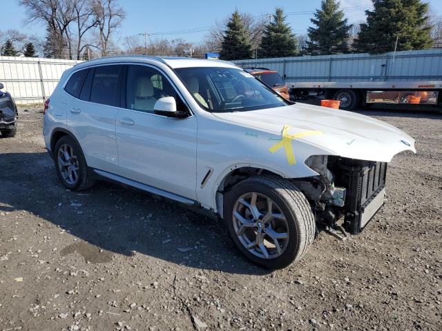 5UXTY5C01L9B34063 - 2020 BMW X3 XDRIVE30I WHITE photo 4