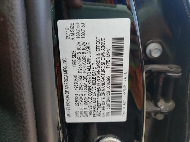 5J8TB4H55HL016396 - 2017 ACURA RDX TECHNOLOGY BLACK photo 14