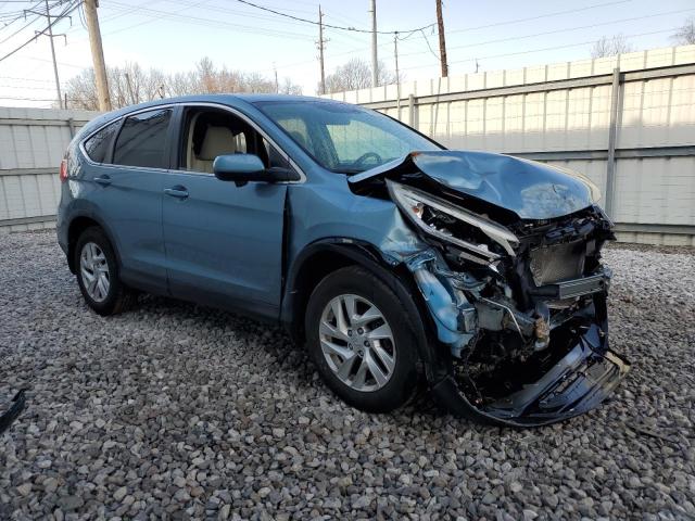 5J6RM4H54FL001107 - 2015 HONDA CR-V EX TEAL photo 4