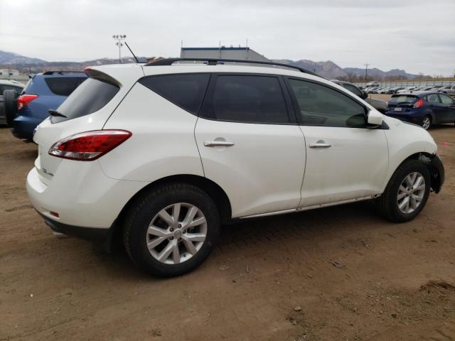 JN8AZ1MW2EW533037 - 2014 NISSAN MURANO S WHITE photo 3