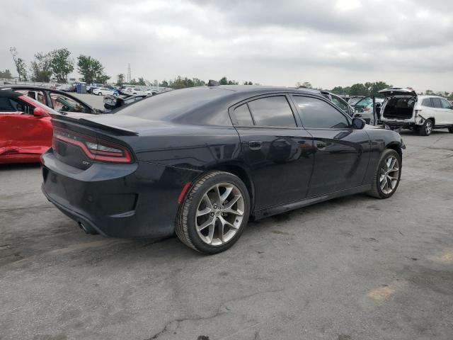 2C3CDXHGXMH603541 - 2021 DODGE CHARGER GT BLACK photo 3