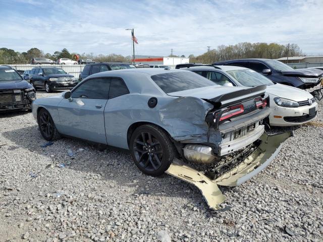 2C3CDZJGXMH621012 - 2021 DODGE CHALLENGER GT GRAY photo 2