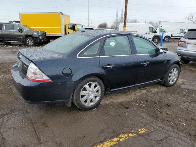 1FAHP25W98G185326 - 2008 FORD TAURUS LIMITED BLUE photo 3