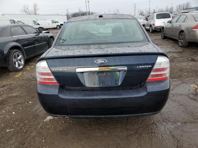 1FAHP25W98G185326 - 2008 FORD TAURUS LIMITED BLUE photo 6