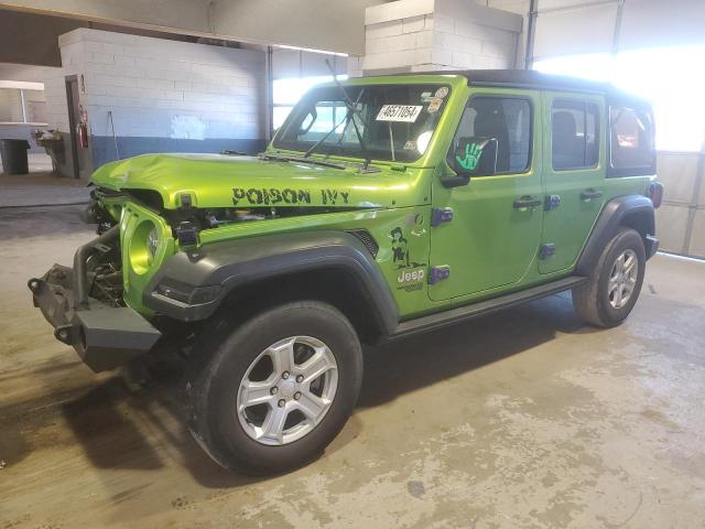 1C4HJXDG3KW546193 - 2019 JEEP WRANGLER U SPORT GREEN photo 1