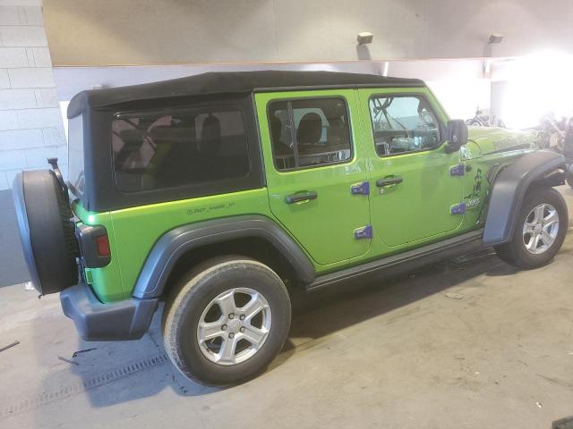 1C4HJXDG3KW546193 - 2019 JEEP WRANGLER U SPORT GREEN photo 3