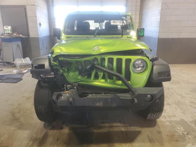 1C4HJXDG3KW546193 - 2019 JEEP WRANGLER U SPORT GREEN photo 5