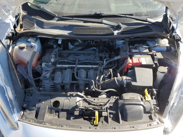 3FADP4BJ7KM149019 - 2019 FORD FIESTA SE WHITE photo 11