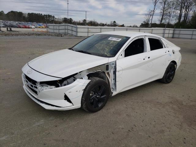 5NPLM4AG8PH087857 - 2023 HYUNDAI ELANTRA SEL WHITE photo 1