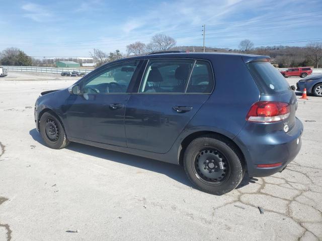 WVWDB7AJXCW329267 - 2012 VOLKSWAGEN GOLF ლურჯი ფოტო 2